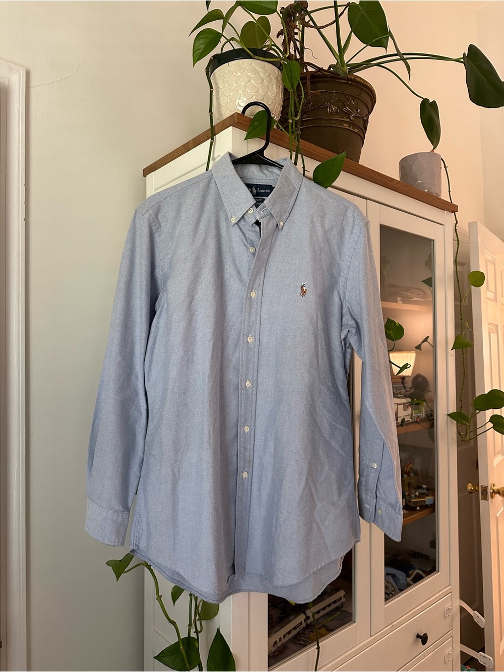 Ralph Lauren Light Blue Oxford Button-Down Shirt